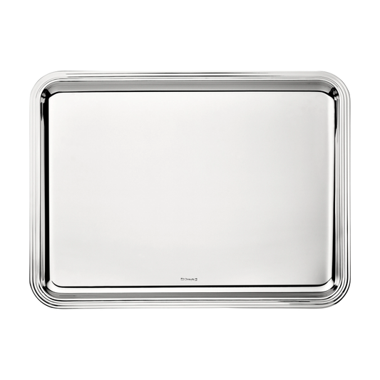 ALBI Large Silver Plated Rectangular Tray 43 x 31 cm Bakhache Lifestyle Australia