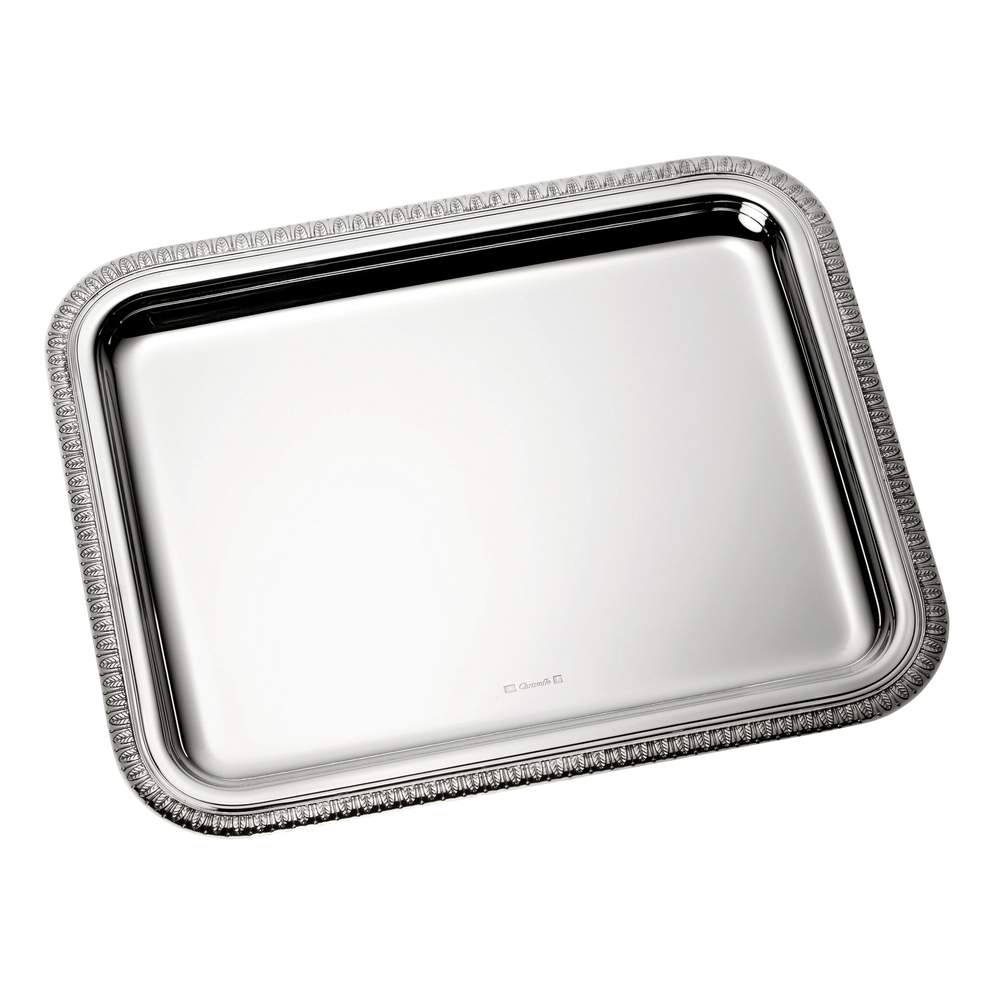 MALMAISON Silver-Plated Rectangular Tray - 20 x 16 cm