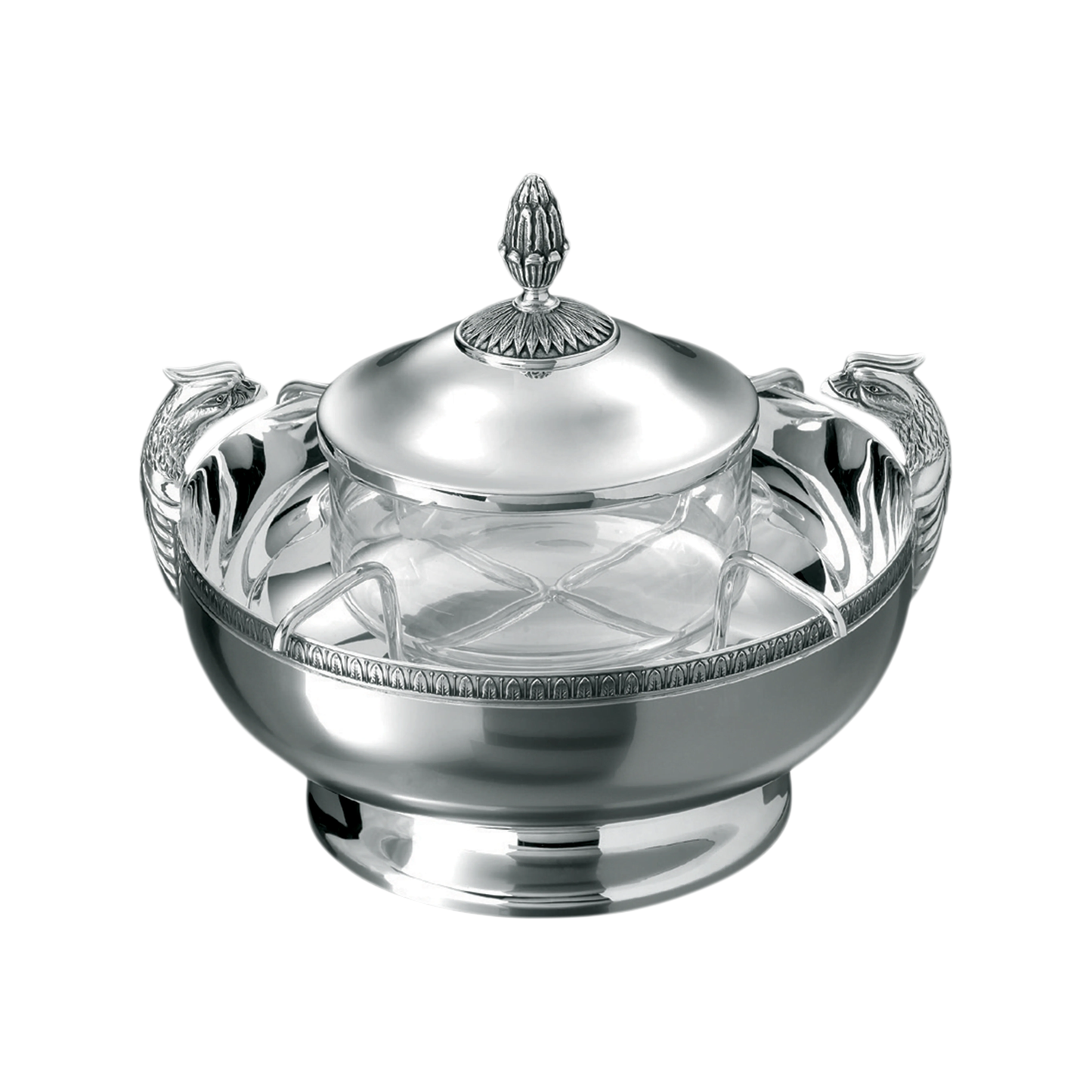 MALMAISON Silver-Plated Caviar Serving Set