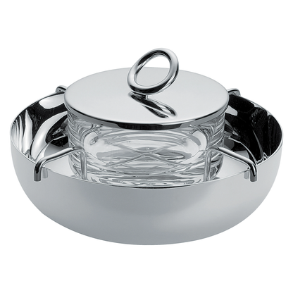 VERTIGO Silver-Plated Caviar Serving Set - Small