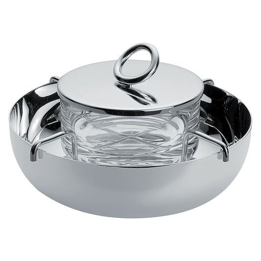 VERTIGO Silver-Plated Caviar Serving Set - Small Bakhache Lifestyle Australia