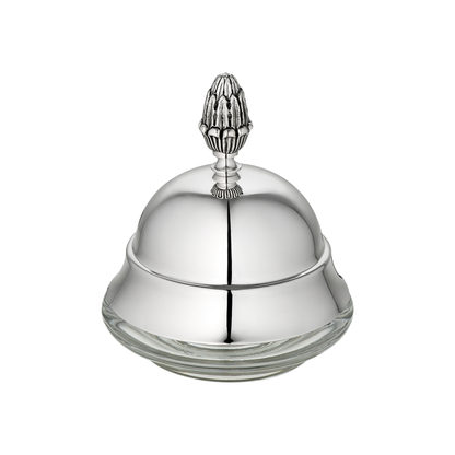 MALMAISON Silver-Plated Personal Butter Dish