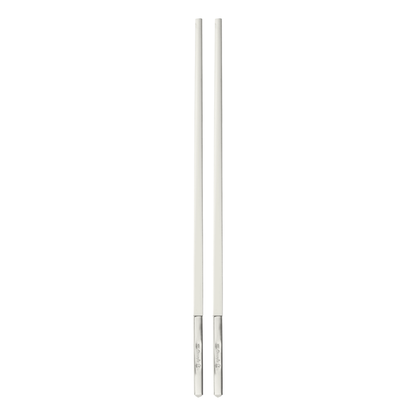 UNI Silver-Plated White Chinese Chopsticks