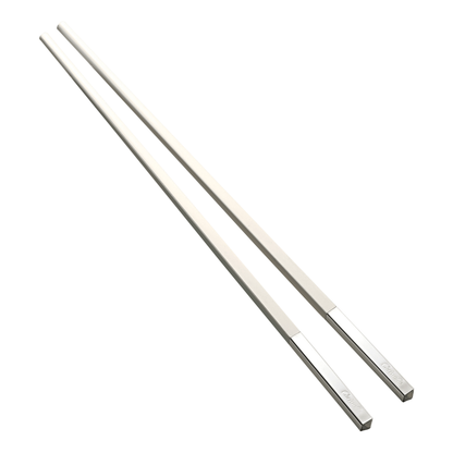 UNI Silver-Plated White Chinese Chopsticks