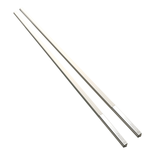 UNI Silver-Plated White Chinese Chopsticks Bakhache Lifestyle Australia