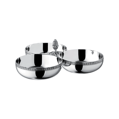 MALMAISON Silver plated Three Part Server