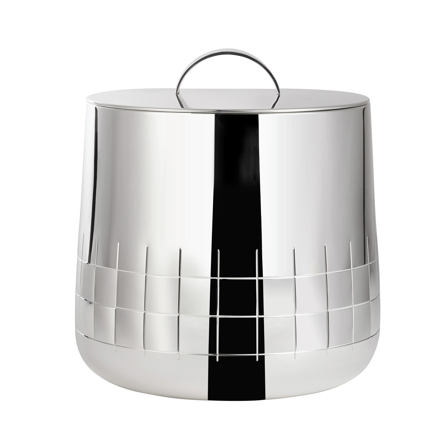 GRAPHIK Silver-Plated Insulated Bucket