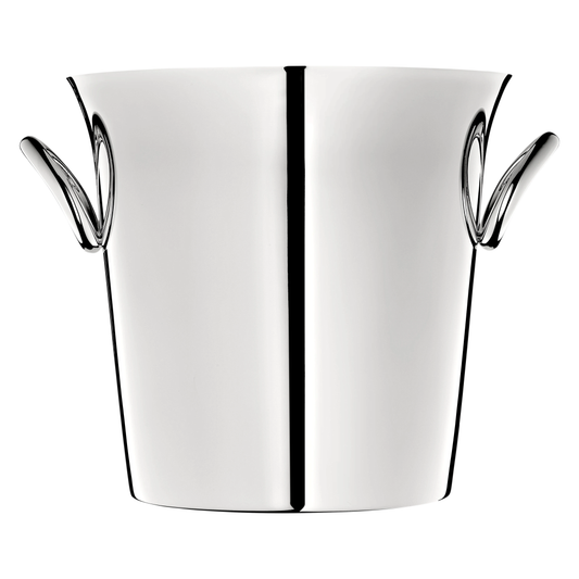 VERTIGO Silver-Plated Champagne Cooler For Two Bottles Bakhache Lifestyle Australia