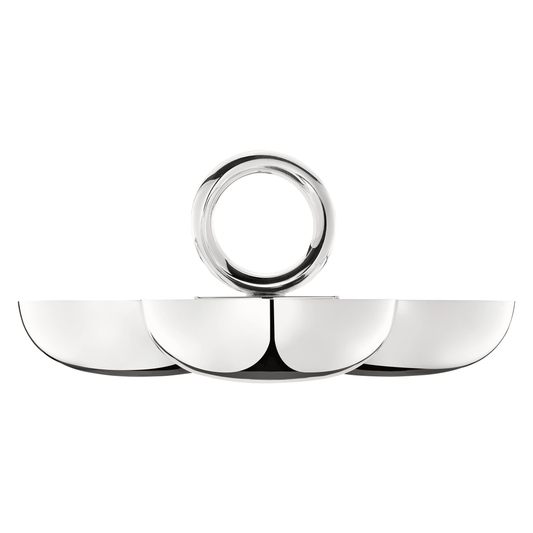 VERTIGO 3-Tier Silver-Plated Three Part Server Small Bakhache Lifestyle Australia
