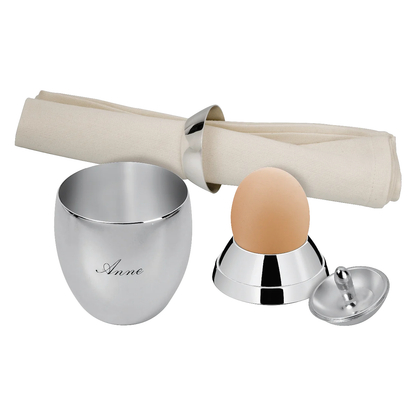 OEUF Silver-Plated Baby Gift Set