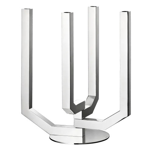 ARBORESCENCE Stainless Steel 4-Arm Candelabra Bakhache Lifestyle Australia