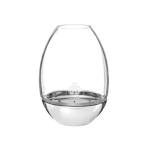 MOOD Clear Hurricane in Glass and Stainless Steel
