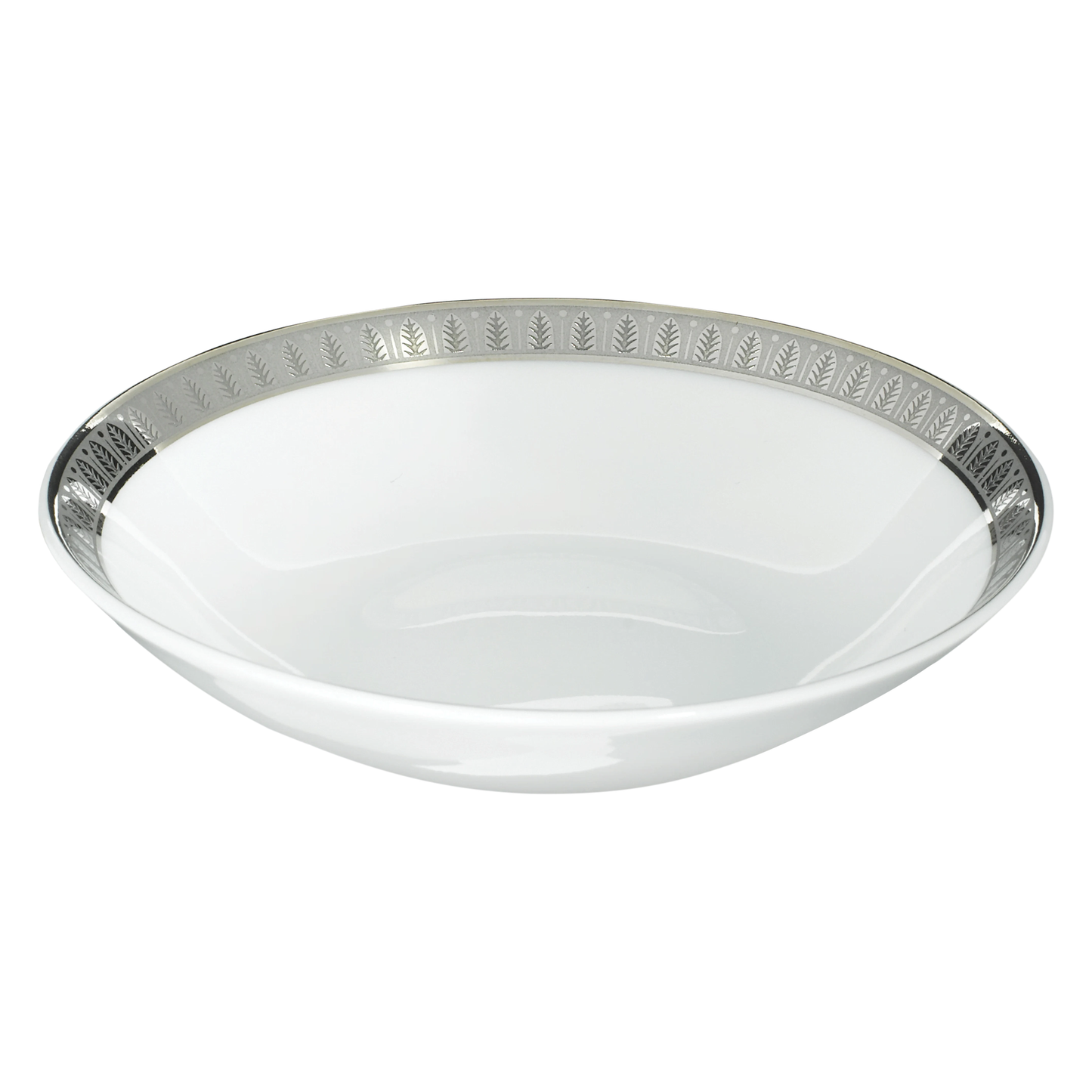 MALMAISON Porcelain Chinese Cup Platinum Finish