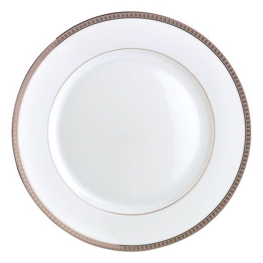 MALMAISON Porcelain Dinner Plate Platinum Finish Bakhache Lifestyle Australia