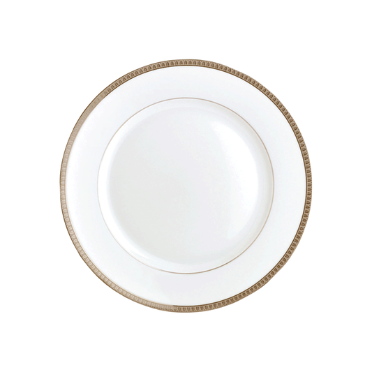 MALMAISON Porcelain Dessert/Salad Plate Platinum Finish Bakhache Lifestyle Australia