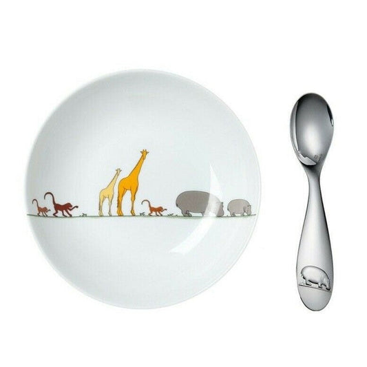 SAVANE Baby Cereal Bowl and Spoon Set Bakhache Lifestyle Australia
