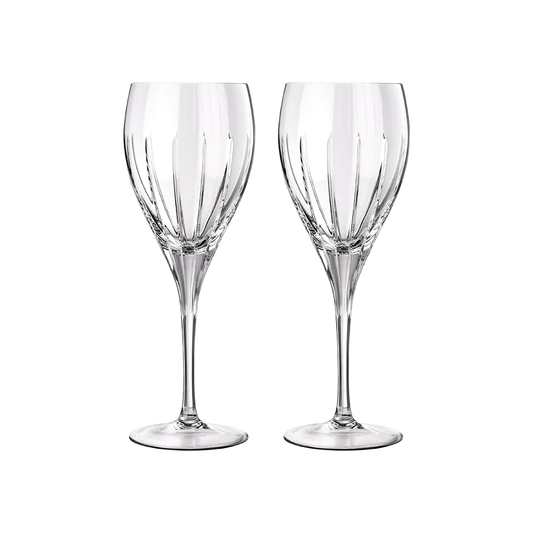 IRIANA Set of 2 Water Crystal Glasses Bakhache Lifestyle Australia