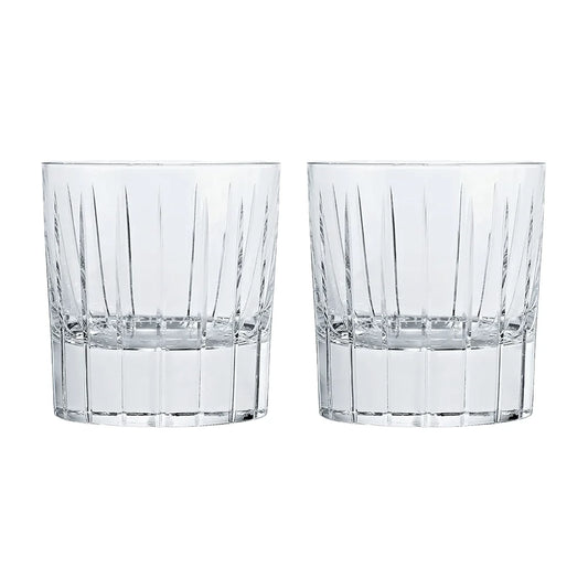 IRIANA Set of 2 Old Fashioned Crystal Glasses Bakhache Lifestyle Australia