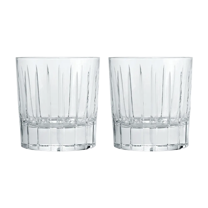 IRIANA Set of 2 Double Old Fashioned Glass