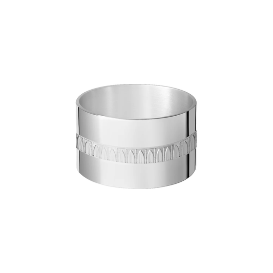 MALMAISON Silver plated Napkin Ring Bakhache Lifestyle Australia