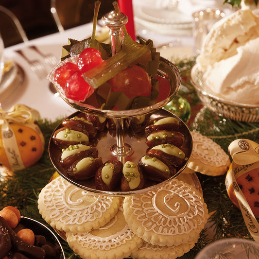 ALBI 3-Tier Silver-Plated Dessert Stand