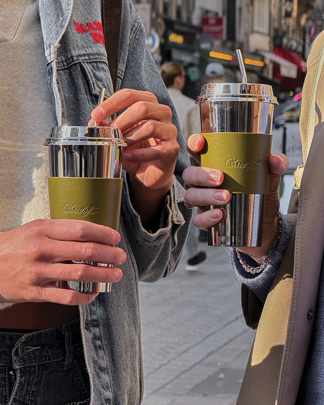 OBJETS MIROIR Stainless Steel Coffee Cup