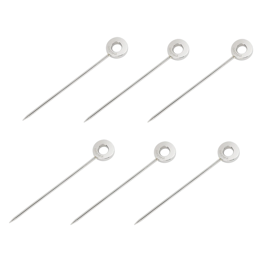 OH DE CHRISTOFLE Stainless Steel Cocktail Picks, Set of 6 Bakhache Lifestyle Australia
