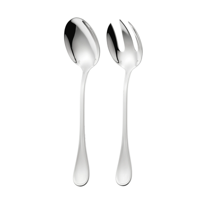 ALBI Set of 2 Silver-Plated Salad Serving Pieces
