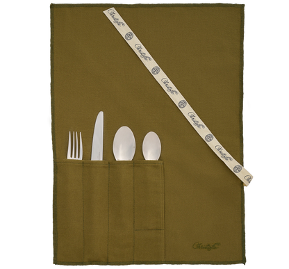 MOOD La Trousse 4-pc medium-sized Silver Plated Individual Set