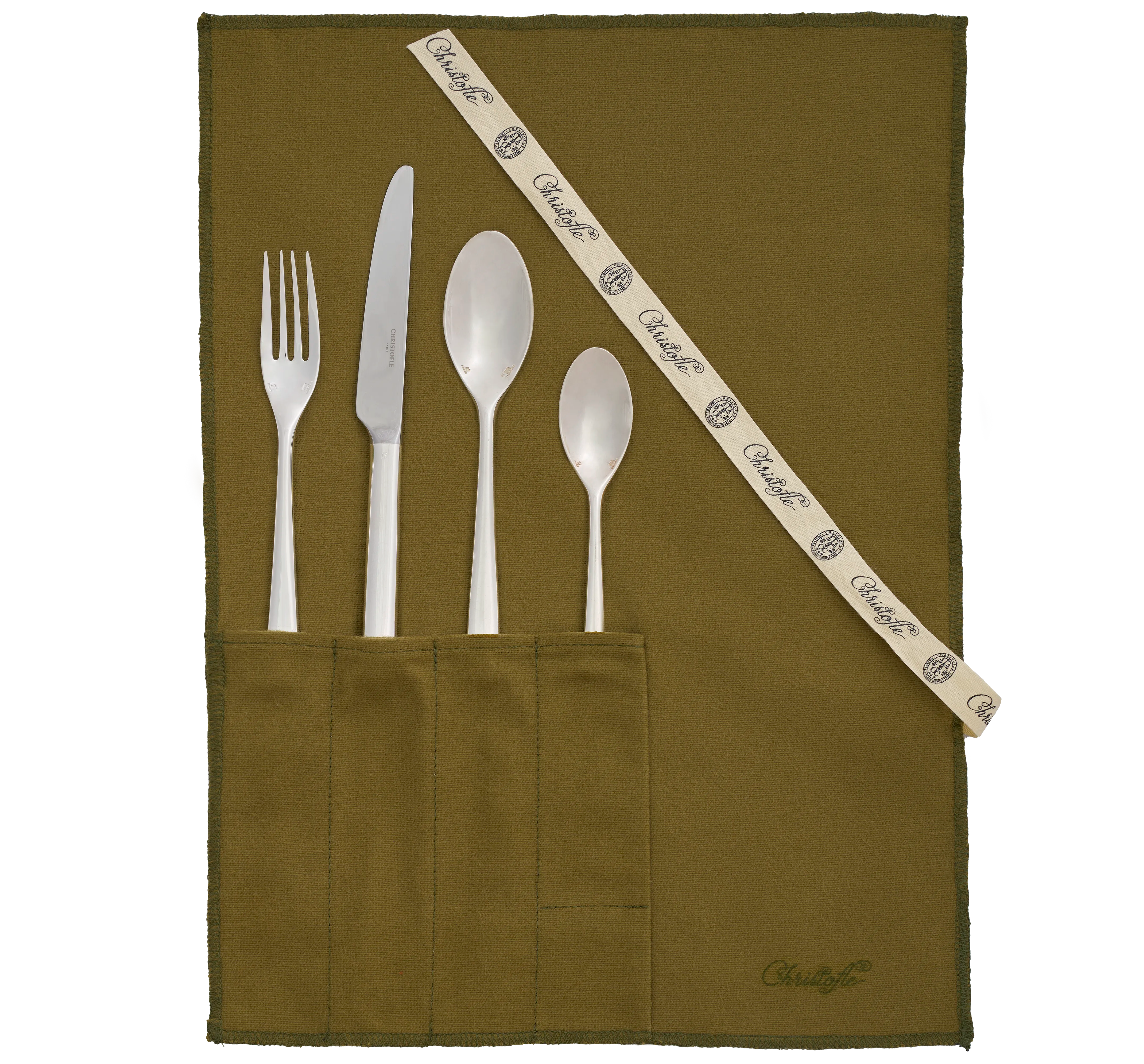 MOOD La Trousse 4-pc medium-sized Silver Plated Individual Set