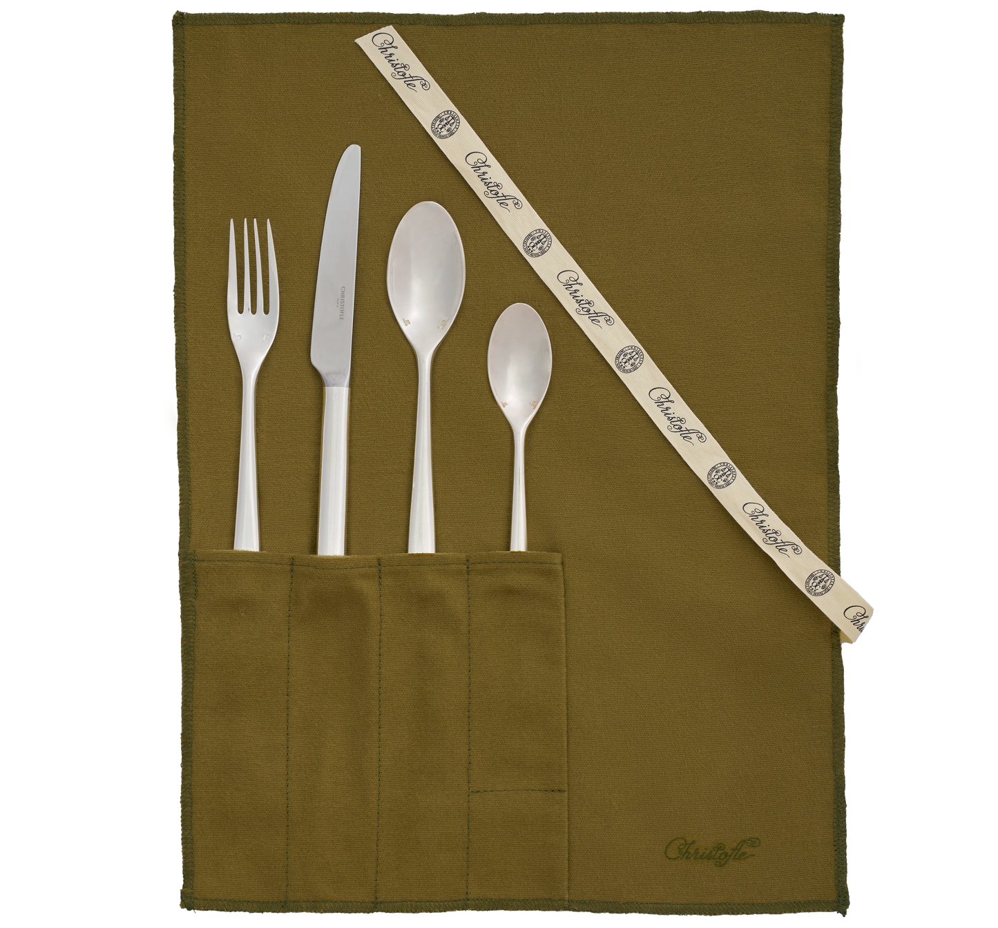 MOOD La Trousse 4-pc medium-sized Silver Plated Individual Set