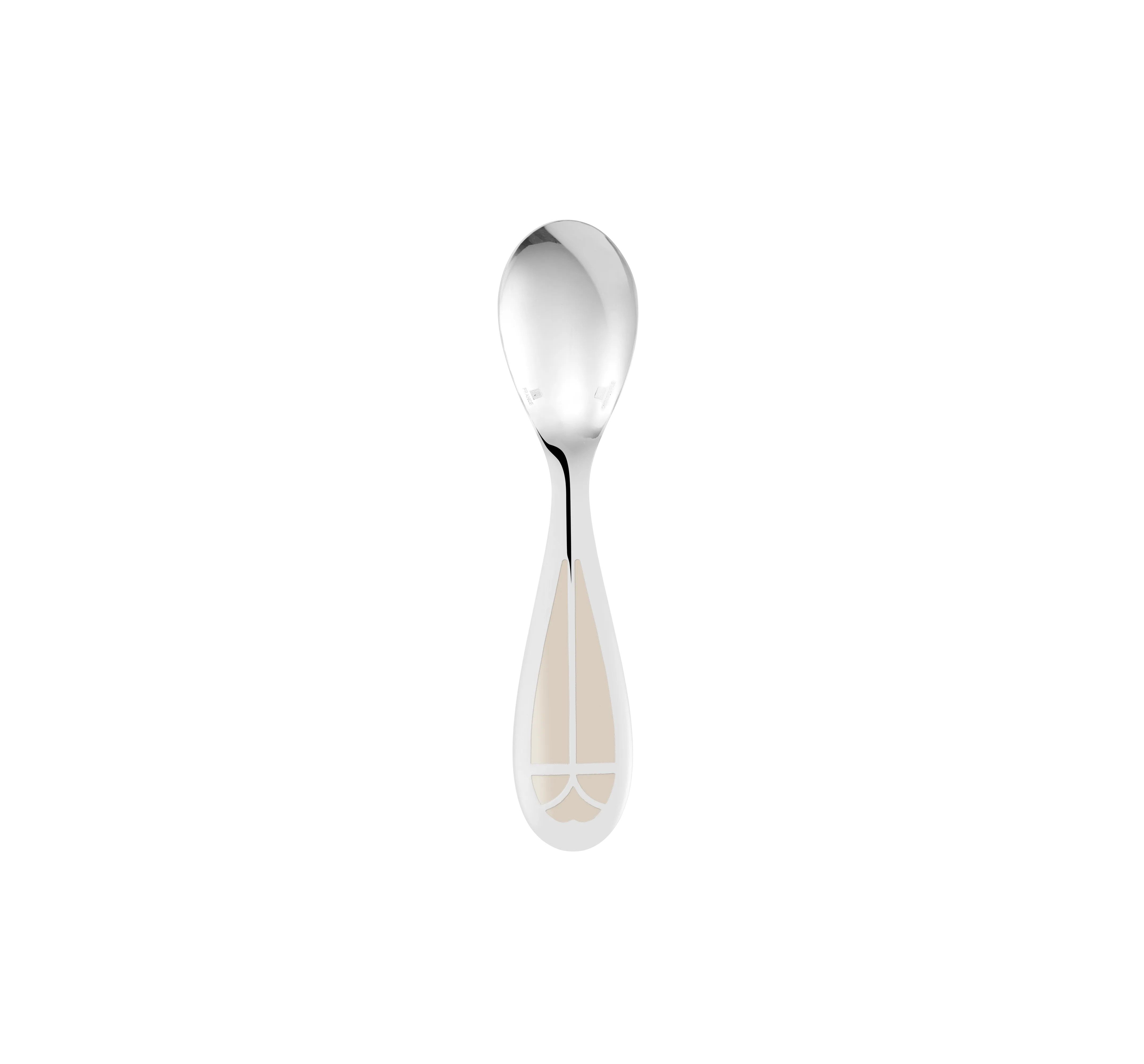 TALISMAN Silver plated Baby Spoon - Ivory
