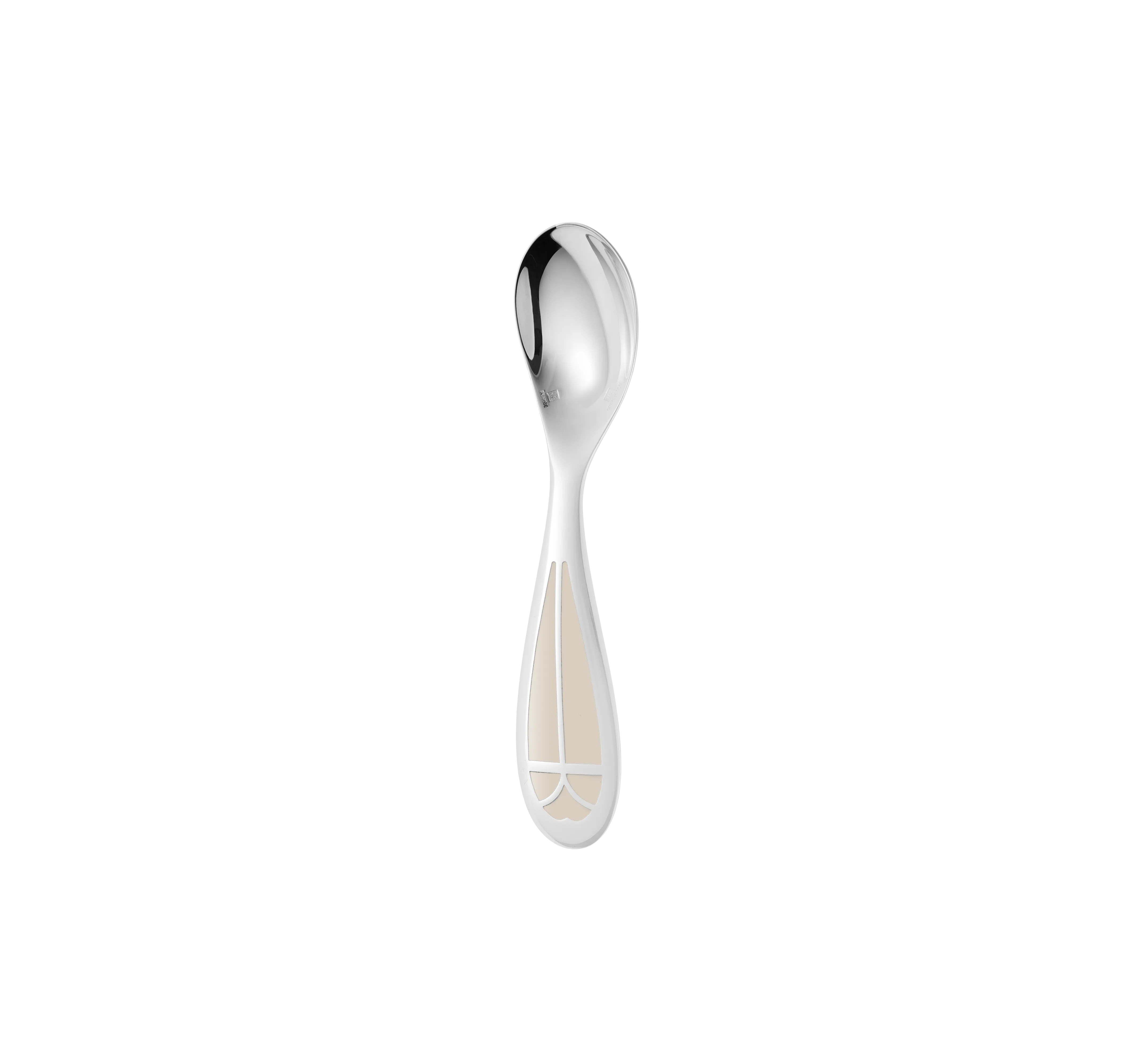 TALISMAN Silver plated Baby Spoon - Ivory