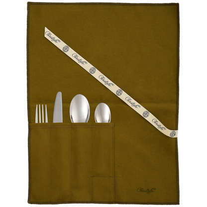 L'ÂME DE CHRISTOFLE La Trousse 4-pc medium-sized Stainless Steel Individual Set