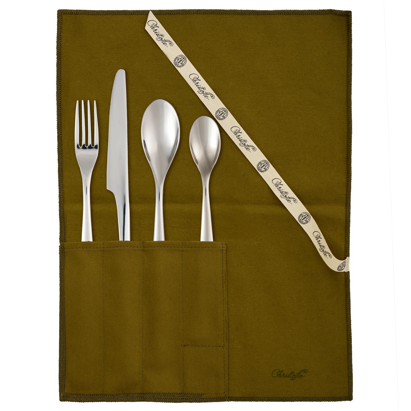 L'ÂME DE CHRISTOFLE La Trousse 4-pc medium-sized Stainless Steel Individual Set