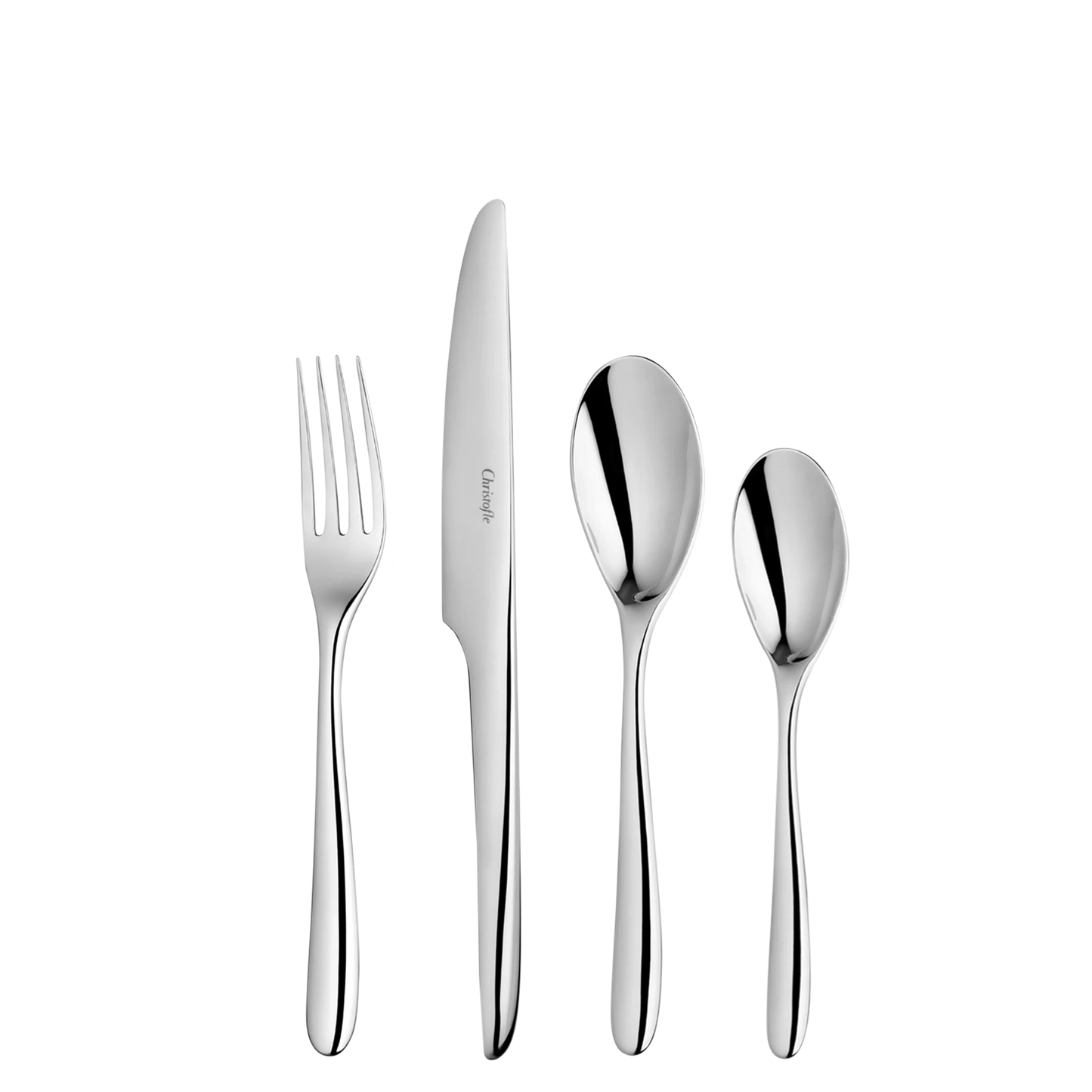L'ÂME DE CHRISTOFLE La Trousse 4-pc medium-sized Stainless Steel Individual Set