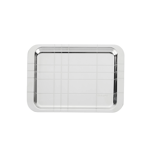 GRAPHIK Silver-Plated Tray - 22 x 16 cm Bakhache Lifestyle Australia