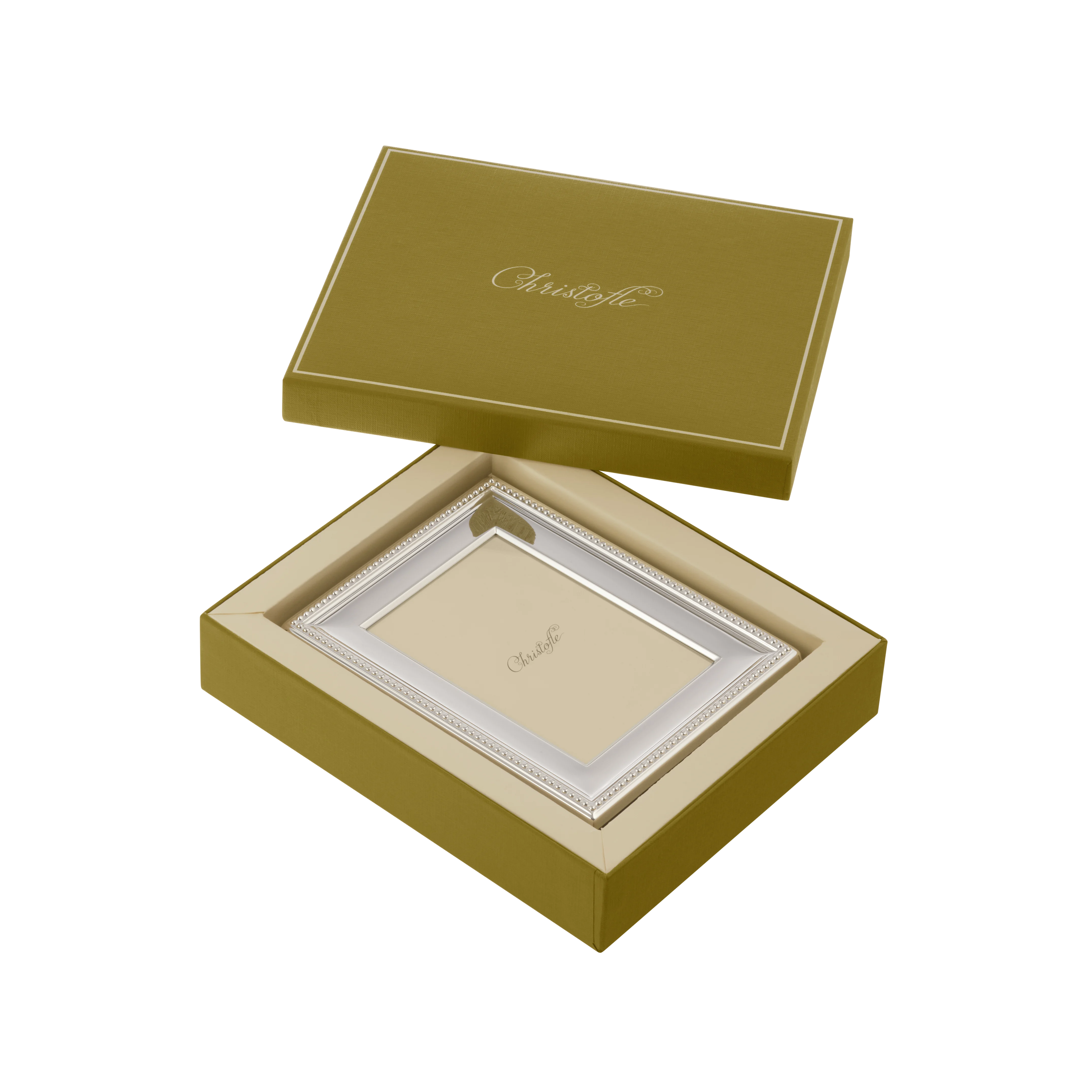 PERLES Silver-Plated Picture Frame - for 10 x 15 cm photos