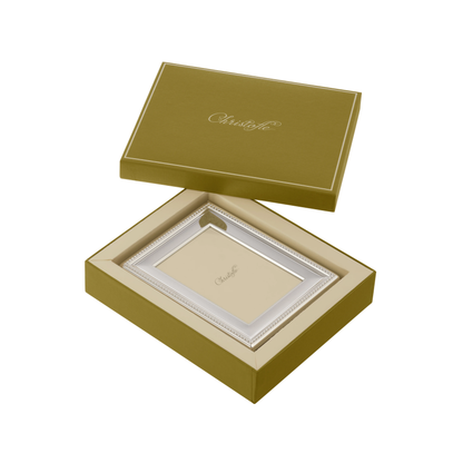 PERLES Silver-Plated Picture Frame - for 10 x 15 cm photos