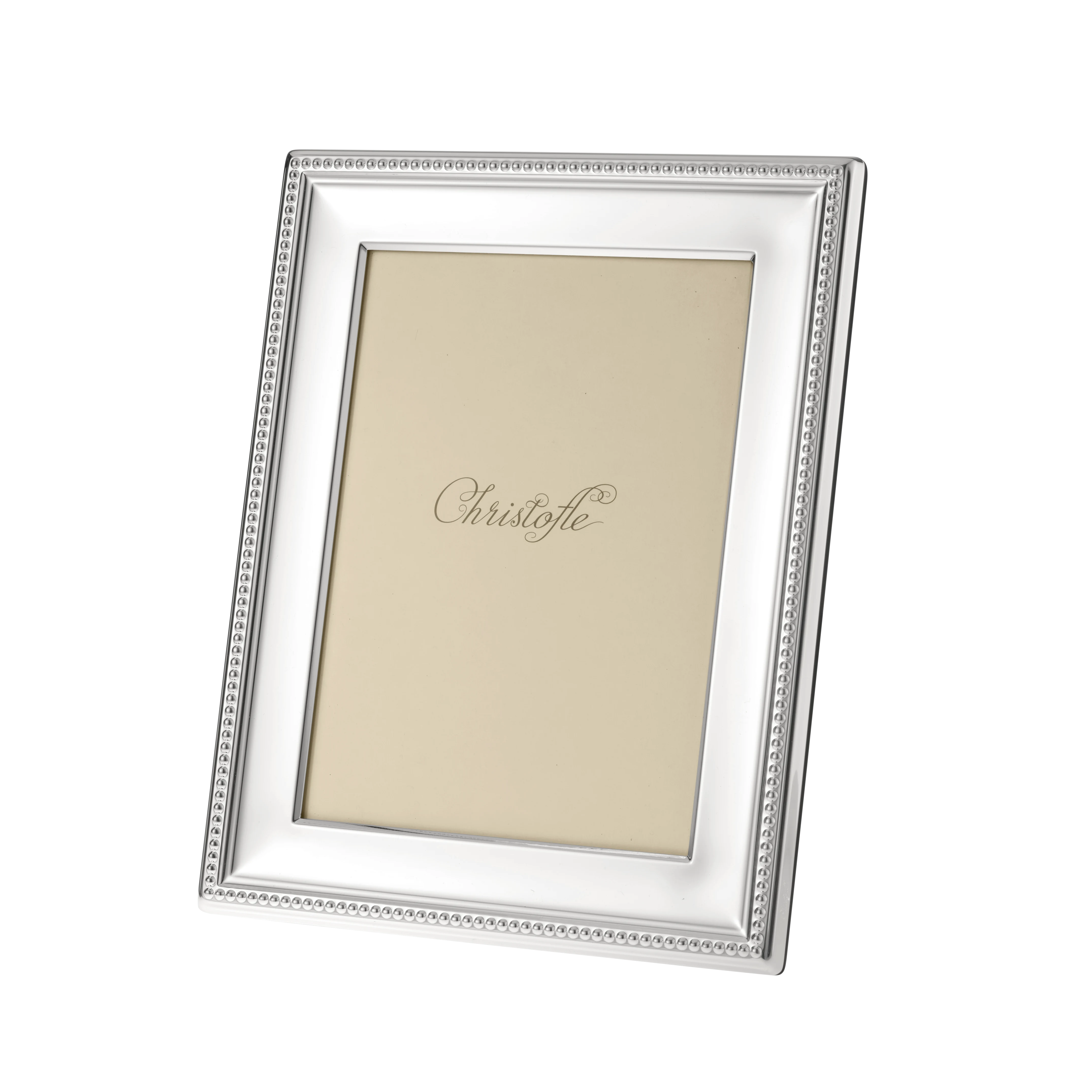 PERLES Silver-Plated Picture Frame - for 10 x 15 cm photos