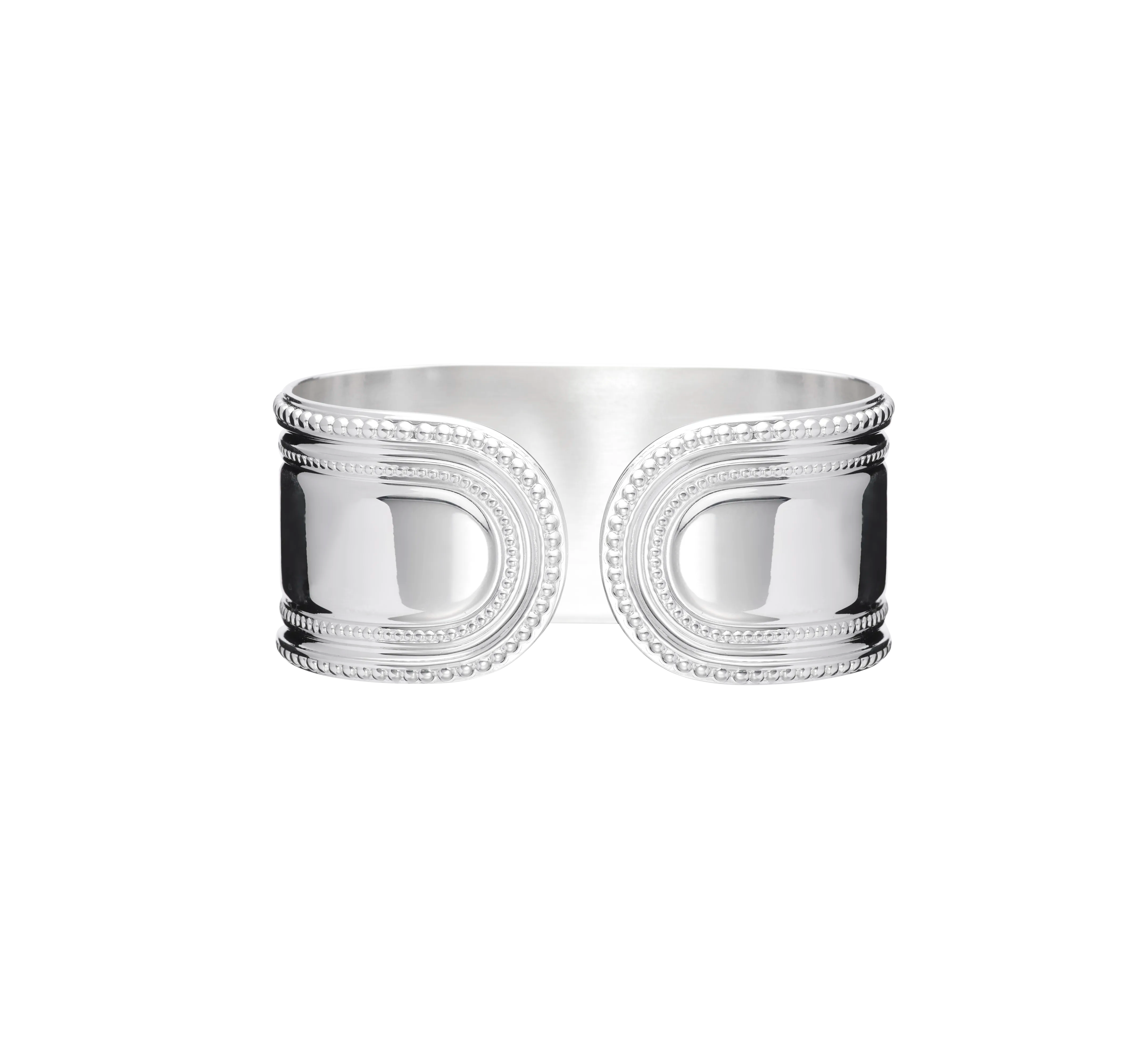 MARIE-ROSE Silver plated Opened Napkin Ring