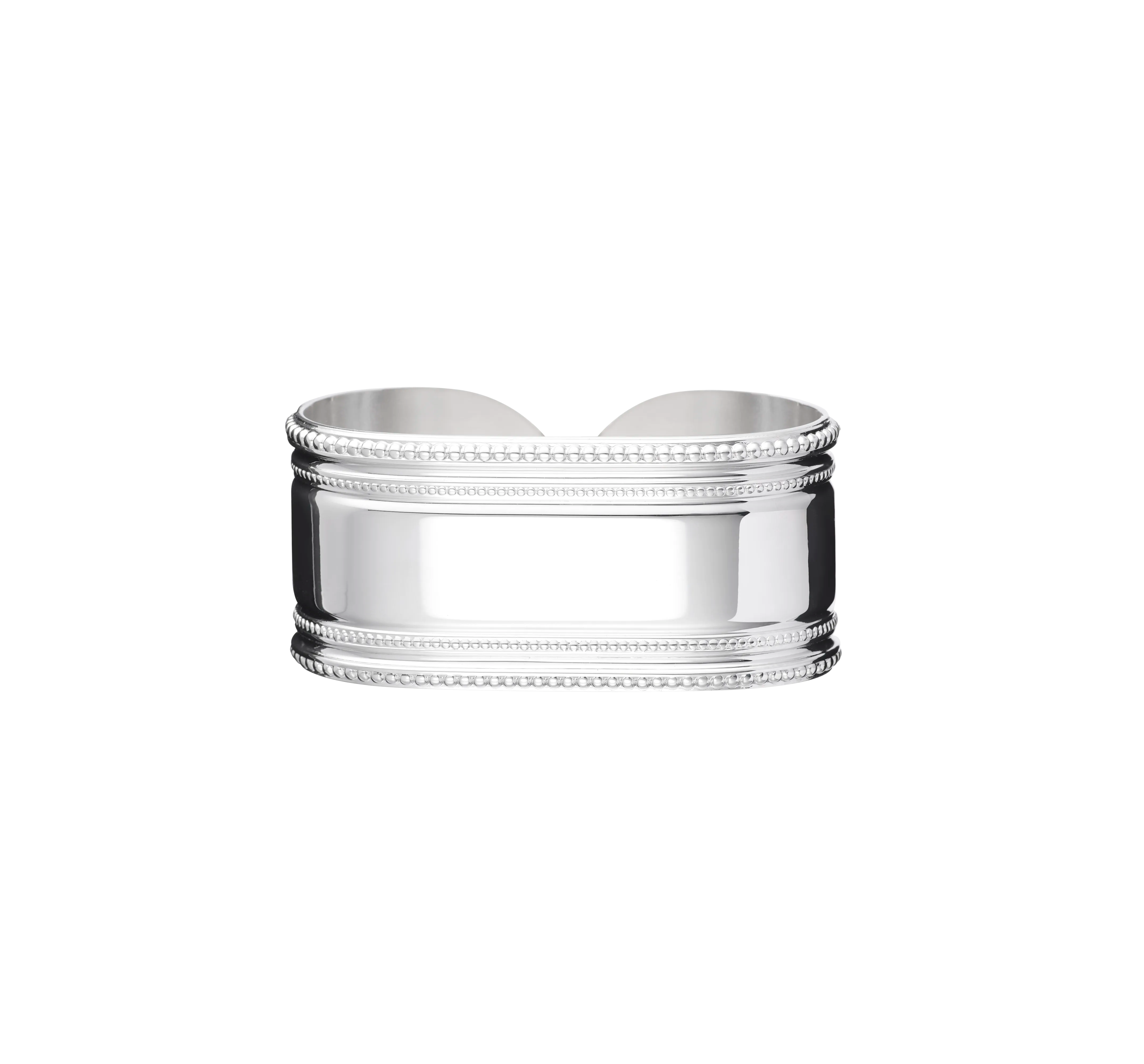 MARIE-ROSE Silver plated Opened Napkin Ring