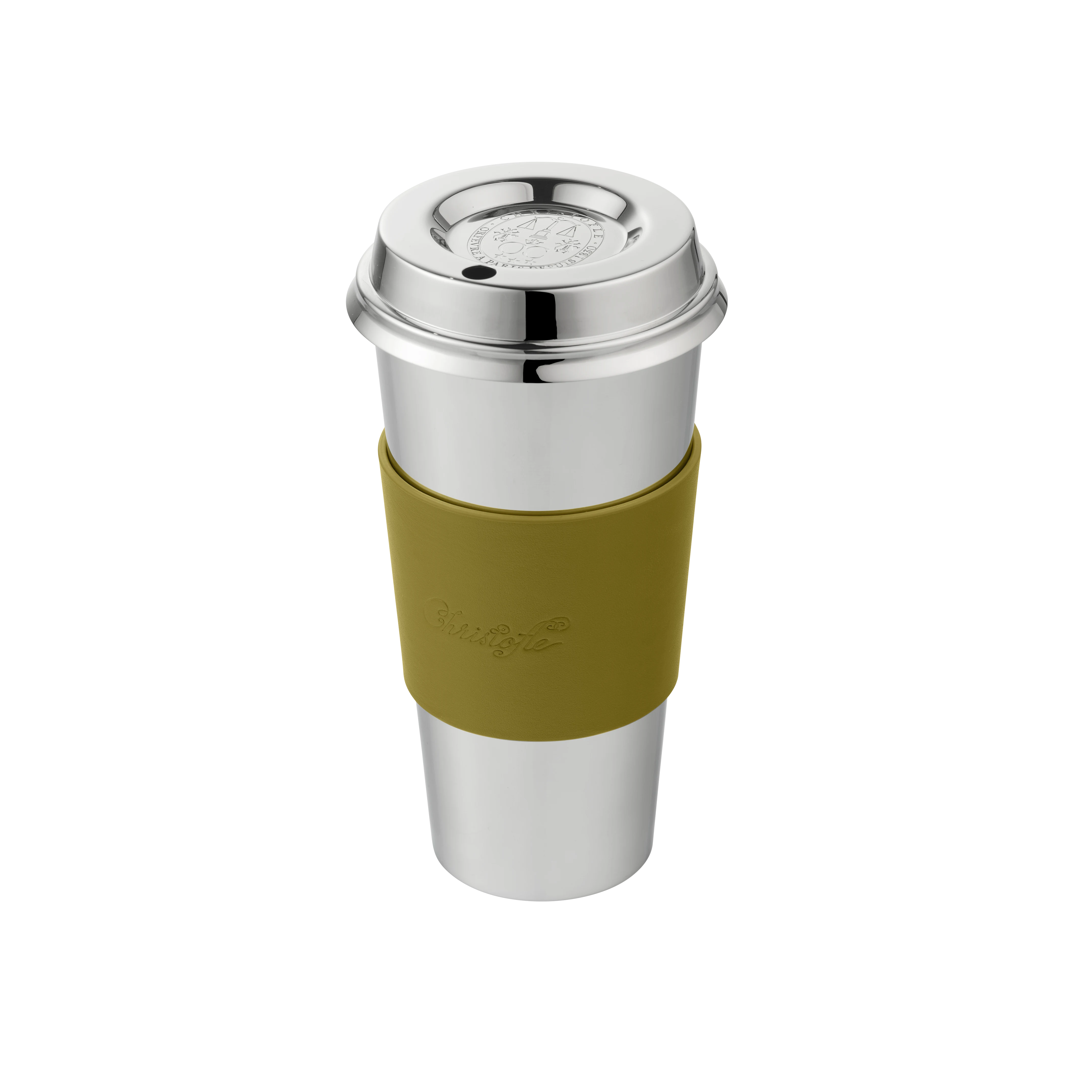OBJETS MIROIR Stainless Steel Coffee Cup Imperial Green