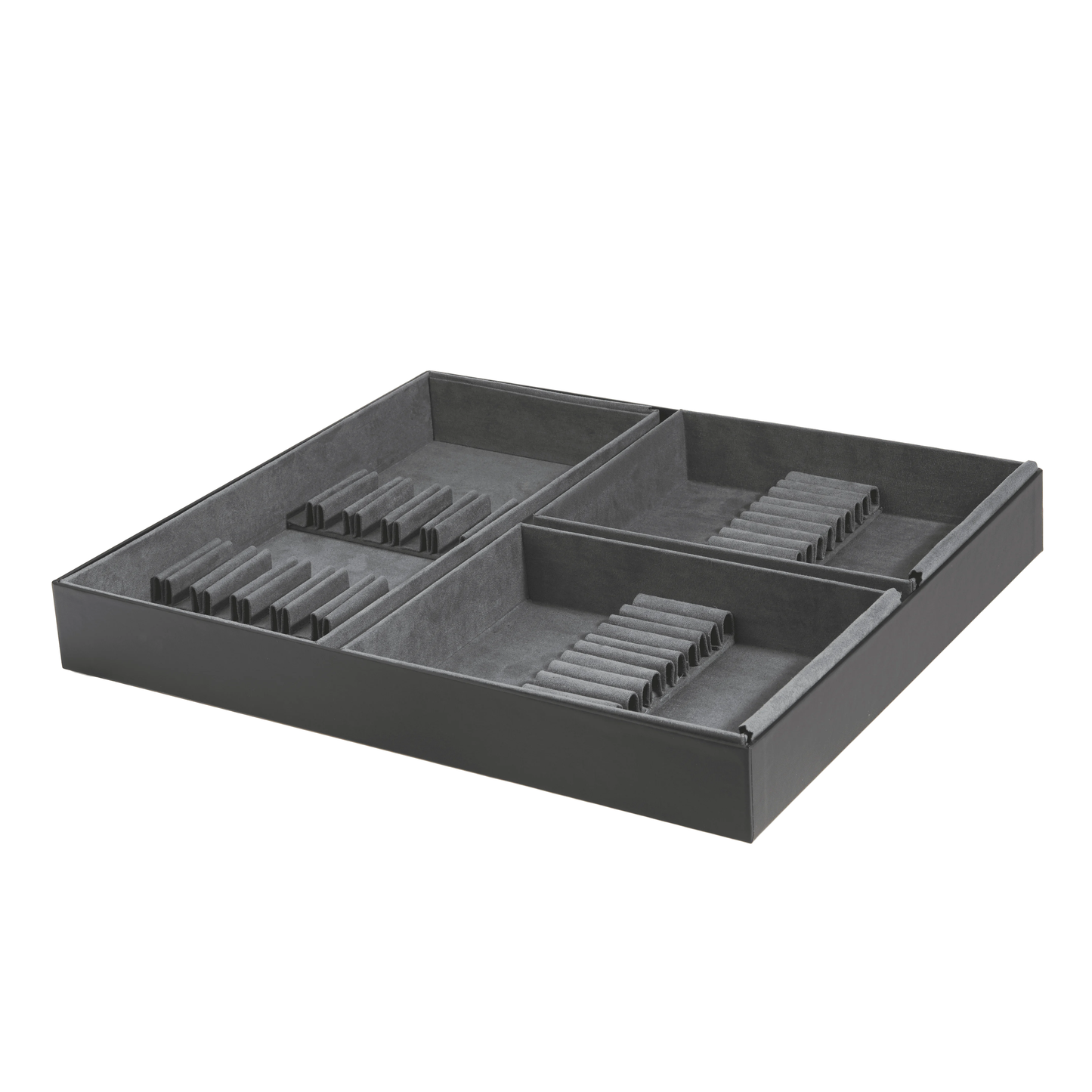 STEEL PERLES 36-Piece Stainless Steel Flatware Set with Free Storage Box