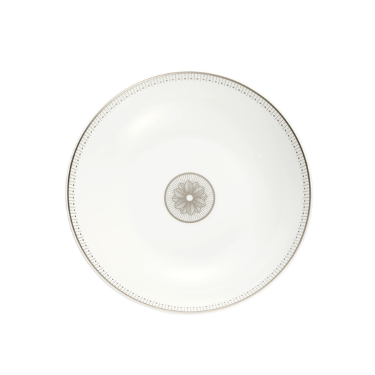 MALMAISON IMPÉRIALE Porcelain Soup Cereal Bowl Platinum Finish Bakhache Lifestyle Australia