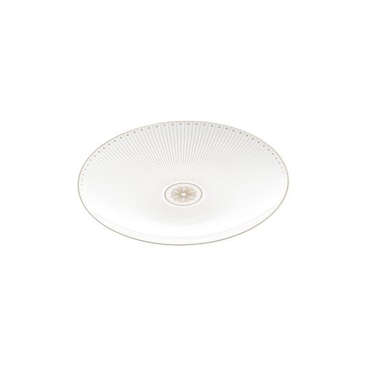 MALMAISON IMPÉRIALE Porcelain Dessert/Luncheon/Salad plate Platinum Finish Bakhache Lifestyle Australia