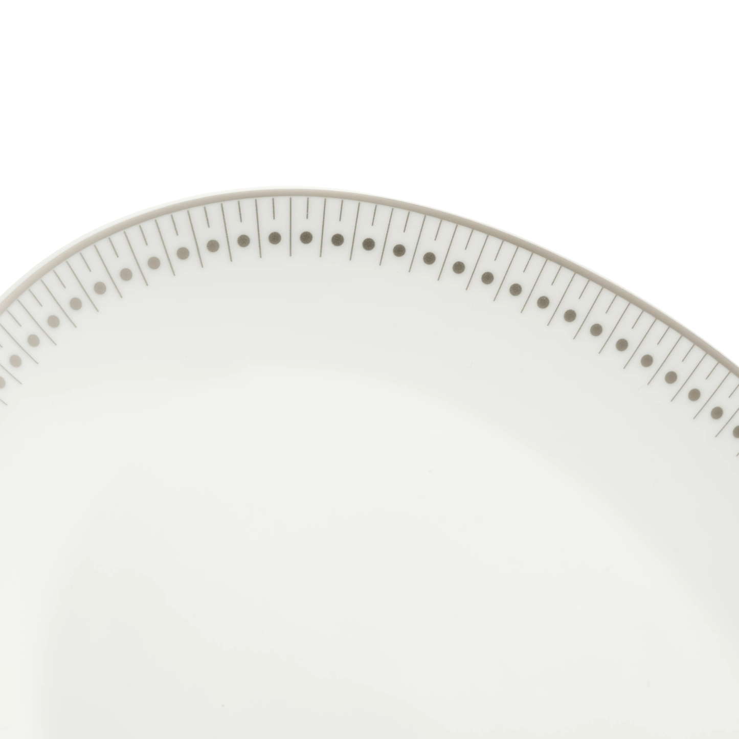 MALMAISON IMPÉRIALE Porcelain Oval platter 28 cm Platinum Finish
