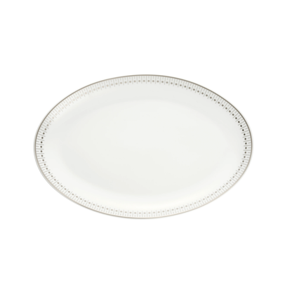 MALMAISON IMPÉRIALE Porcelain Oval platter 28 cm Platinum Finish