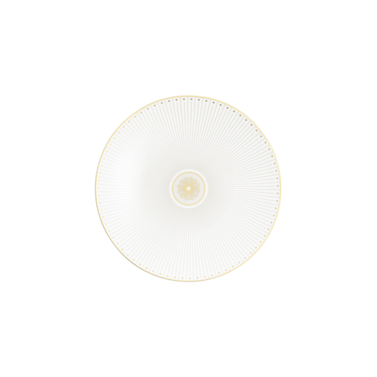 MALMAISON IMPÉRIALE Porcelain Dessert/Luncheon/Salad plate Gold Finish Bakhache Lifestyle Australia