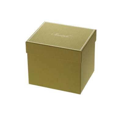MALMAISON IMPERIALE Set of 2 Porcelain Tea Cup and Saucers Gold Finish